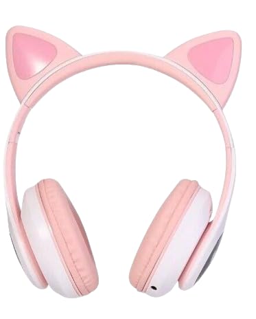 AUDIFONOS INALAMBRICOS CON OREJAS DE GATO QC-11