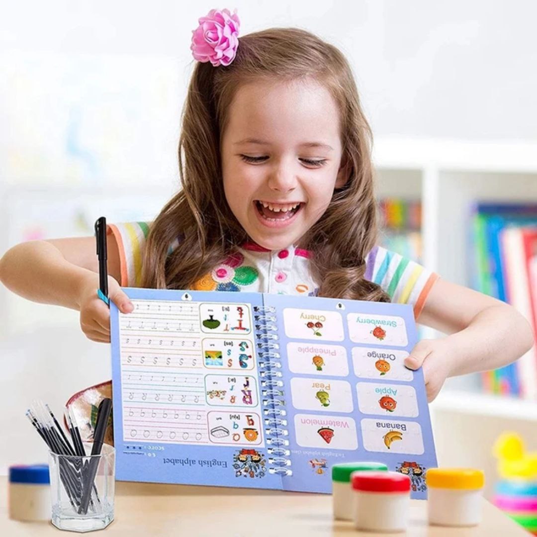 CUADERNO MÁGICO CALIGRAFÍA REUTILIZABLE
