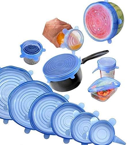 TAPAS DE SILICON SET X6