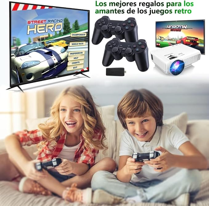 CONSOLA 4K DE 10000 JUEGOS