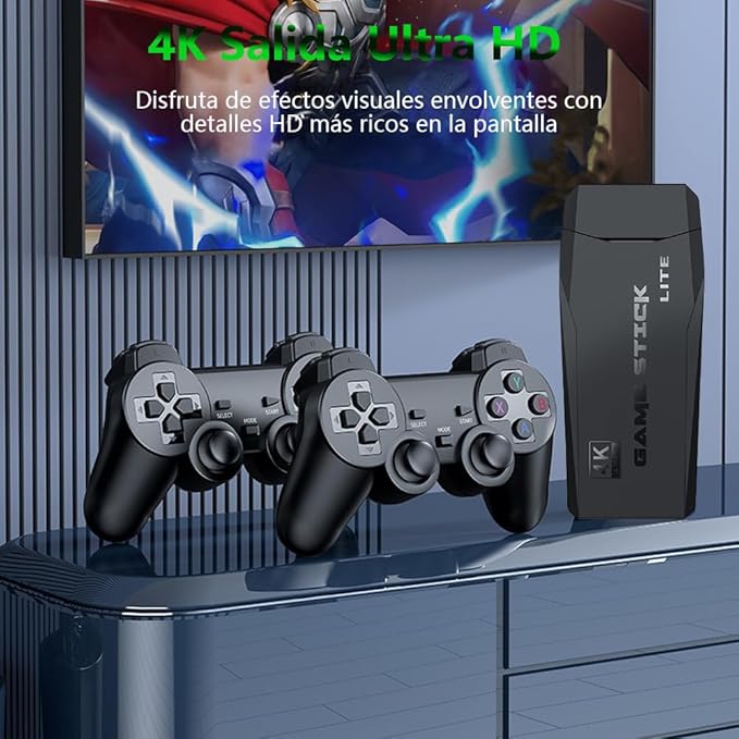 CONSOLA 4K DE 10000 JUEGOS