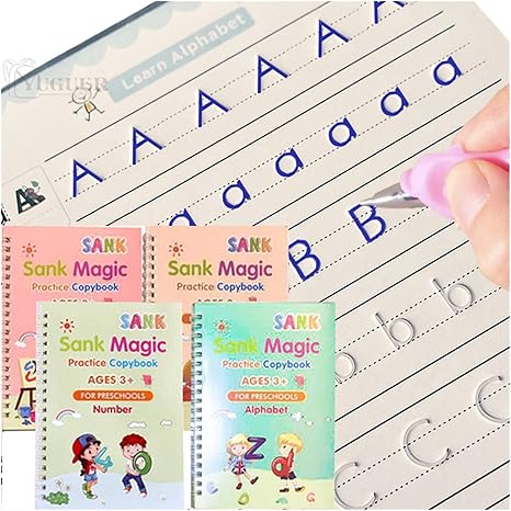 CUADERNO MÁGICO CALIGRAFÍA REUTILIZABLE