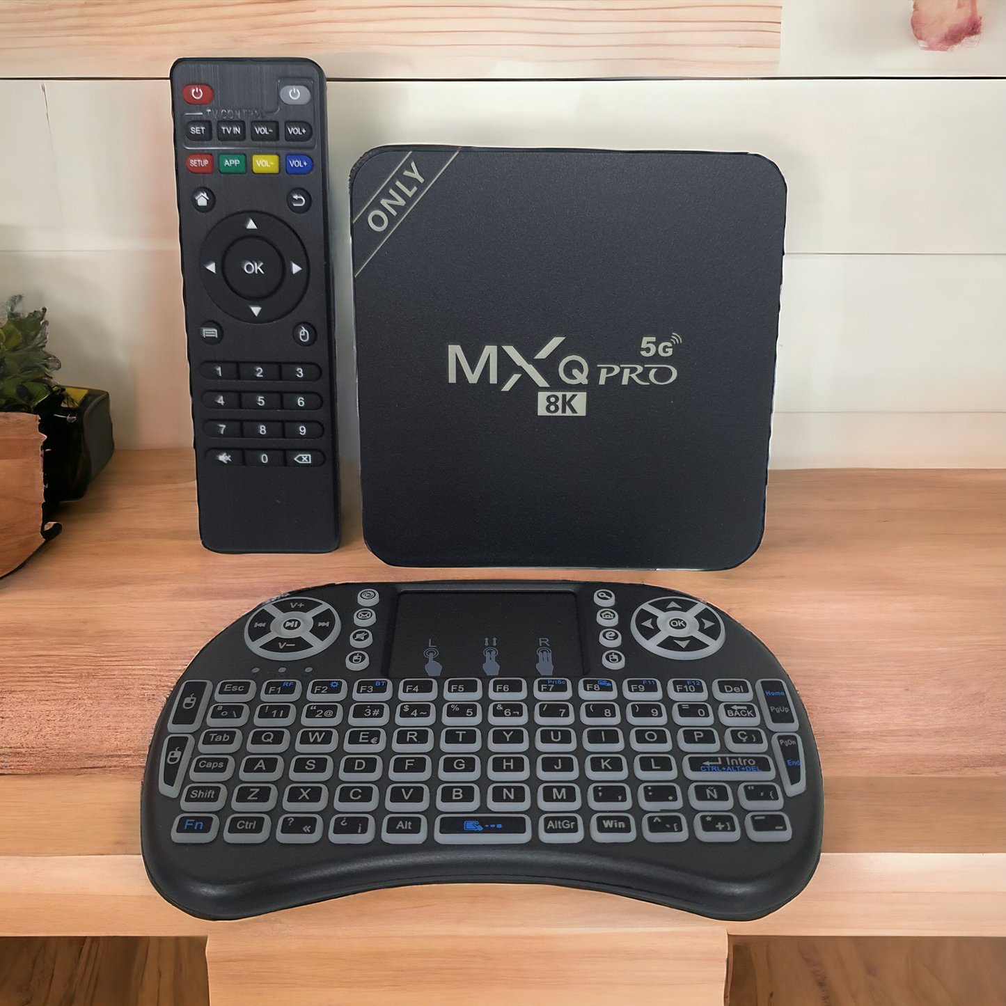 COMBO TV BOX MQX MAS TECLADO