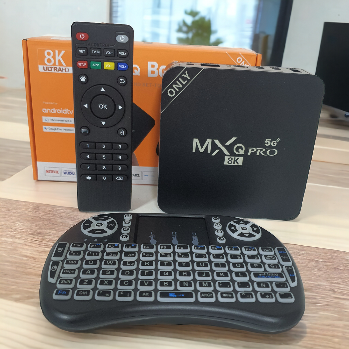 COMBO TV BOX MQX MAS TECLADO
