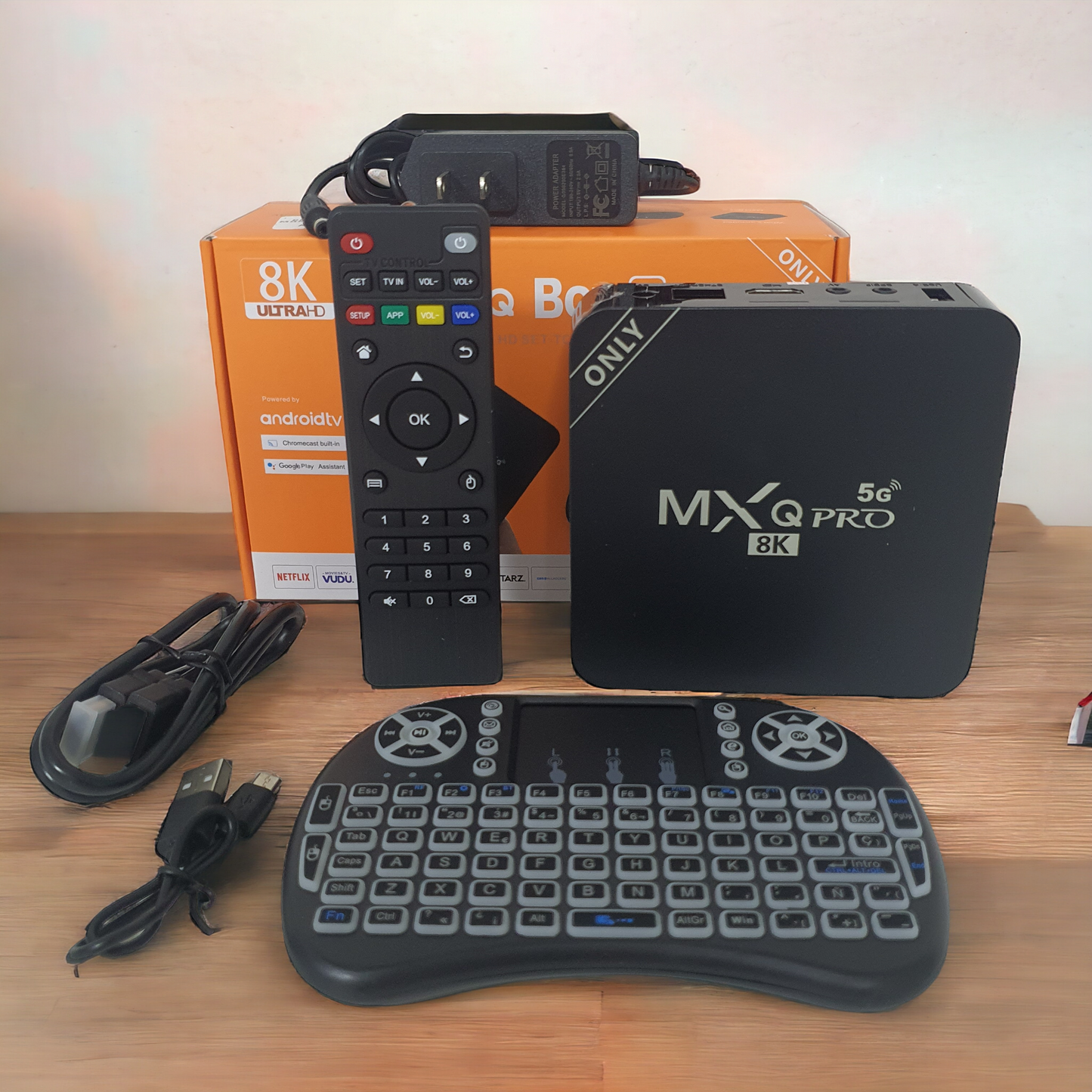 COMBO TV BOX MQX MAS TECLADO