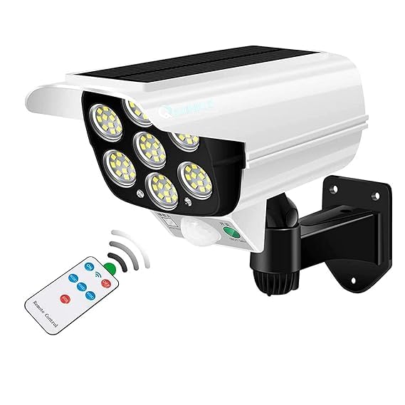 LAMPARA SOLAR TIPO CAMARA DE VIGILANCIA