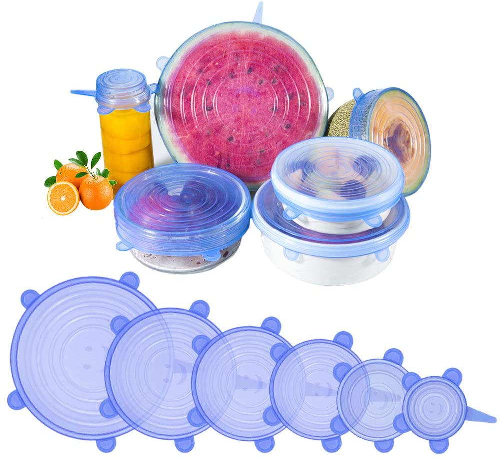 TAPAS DE SILICON SET X6