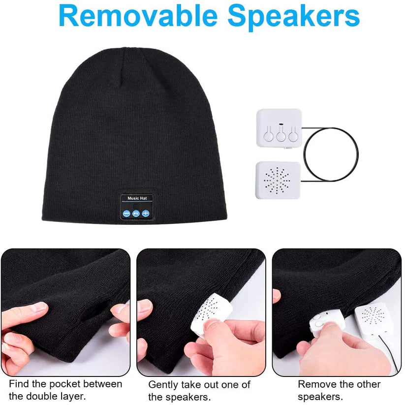 GORRO BLUETOOTH CON MÚSICA