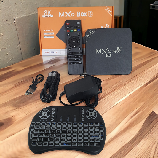 COMBO TV BOX MQX MAS TECLADO
