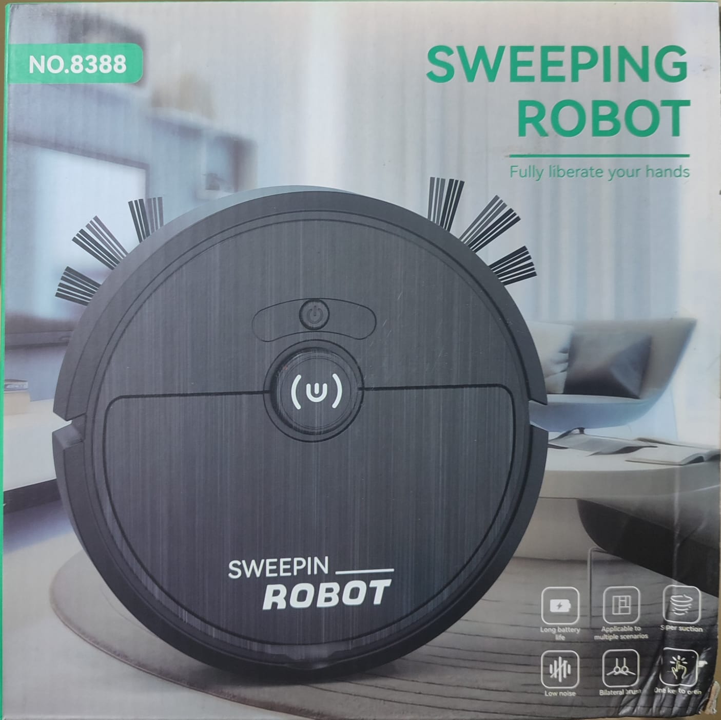 BARREDORA ASPIRADORA ROBOT INTELIGENTE